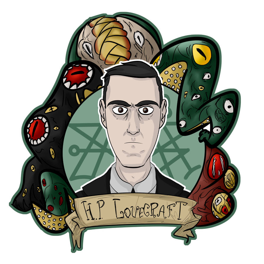 H. P. Lovecraft by OrokamonoArts on DeviantArt