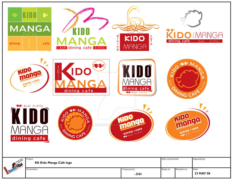 Kido Manga Logo dsn3