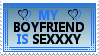 My Boyfriend Is Sexxxy Stamp 2