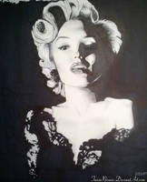 Marilyn Monroe drawing