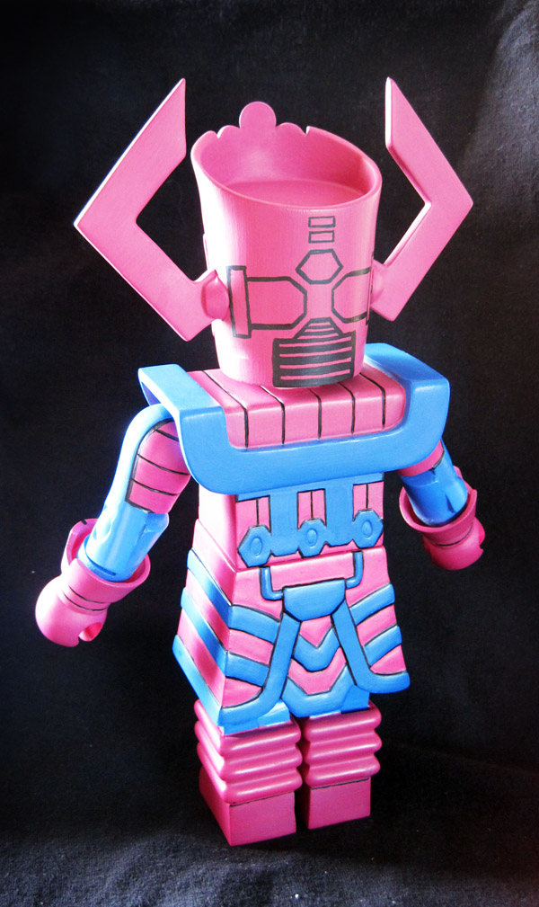 Galactus Minimate Statue Resculpt/Repaint