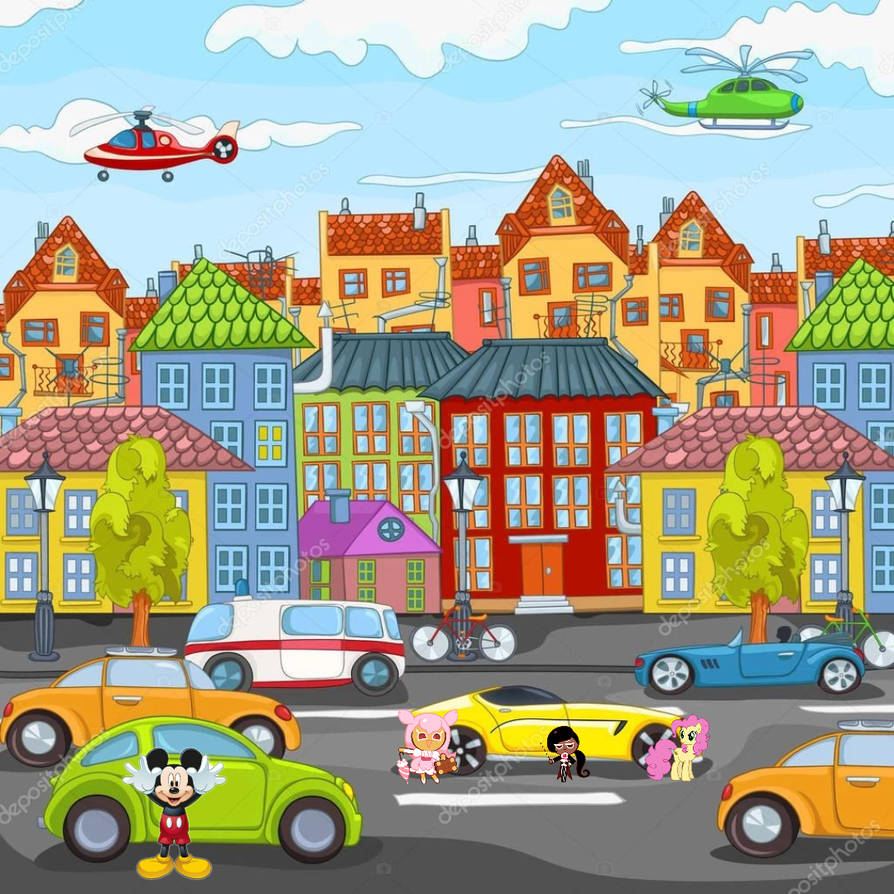 Где веселый город. Изображение города для детей. Город рисунок для детей. Мультяшный город. Иллюстрация города для детей.