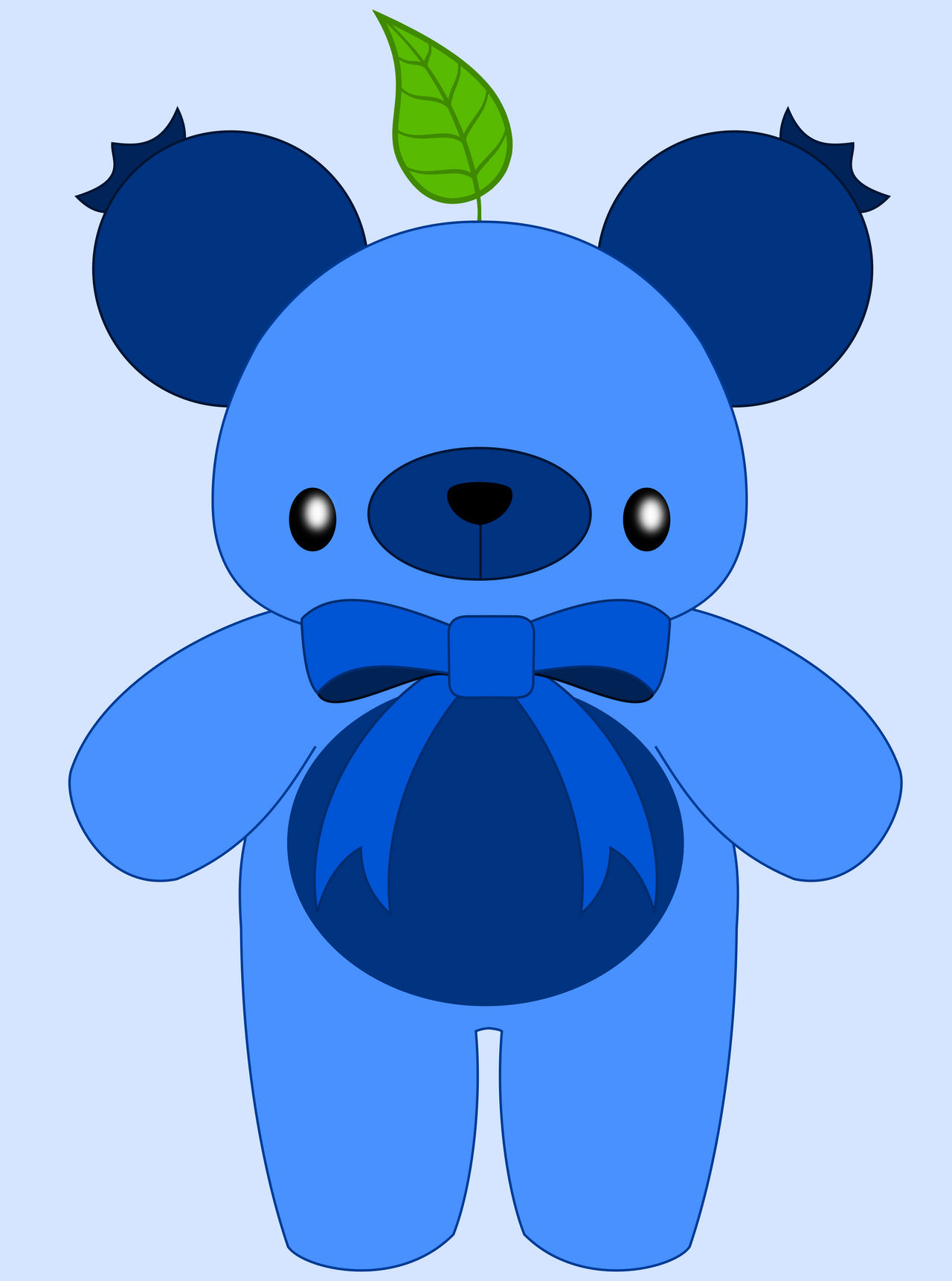 Blueberry Bear by Bklebold on DeviantArt