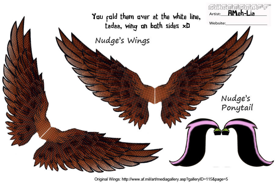 Maximum Ride Nudge's Wings by AMEH-LIA on DeviantArt