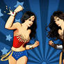 Wonder Women - Lynda Carter and Gal Gadot