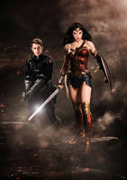 Wonder Woman and Steve Trevor
