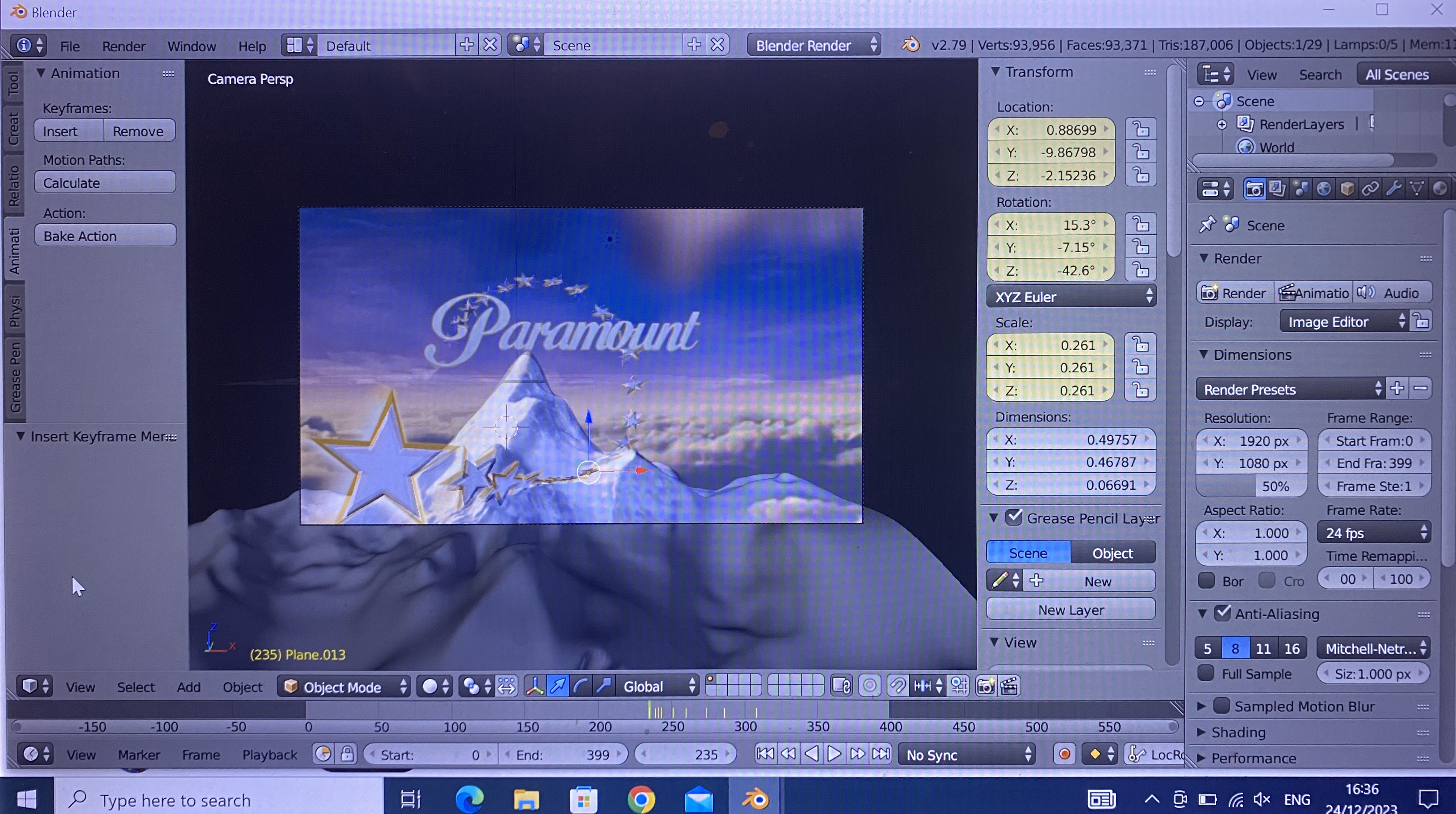 Paramount Texture Paramount Pictures 2002 Remake WIP by Danielbaste on DeviantArt