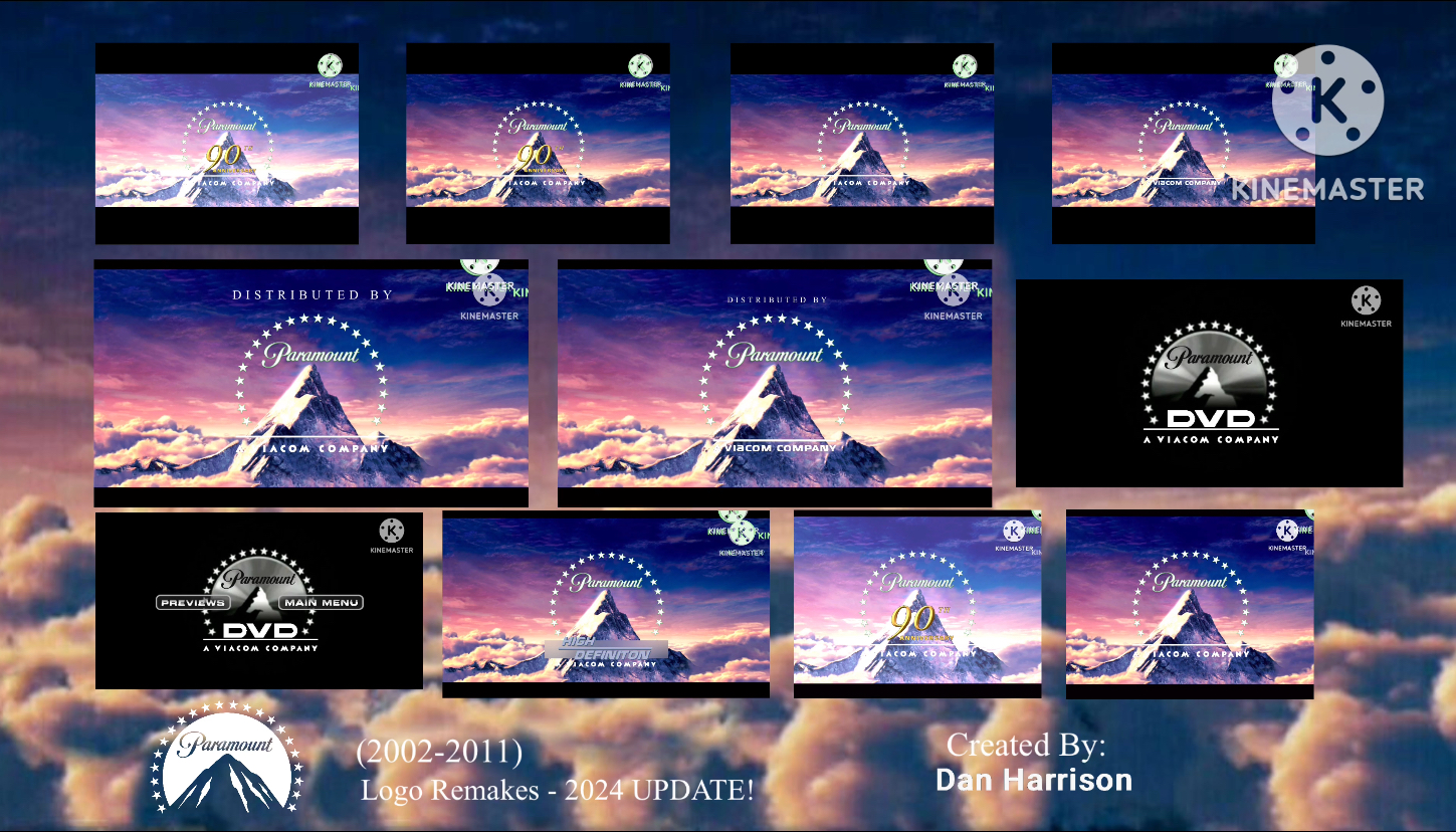 Distributed Paramount Paramount Pictures (2002-2011) Logo Remakes by Danielbaste on DeviantArt
