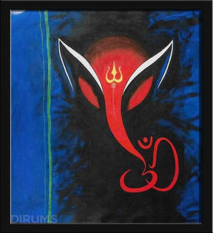 Original Ganpati Ganesha Painting and Wall Art For