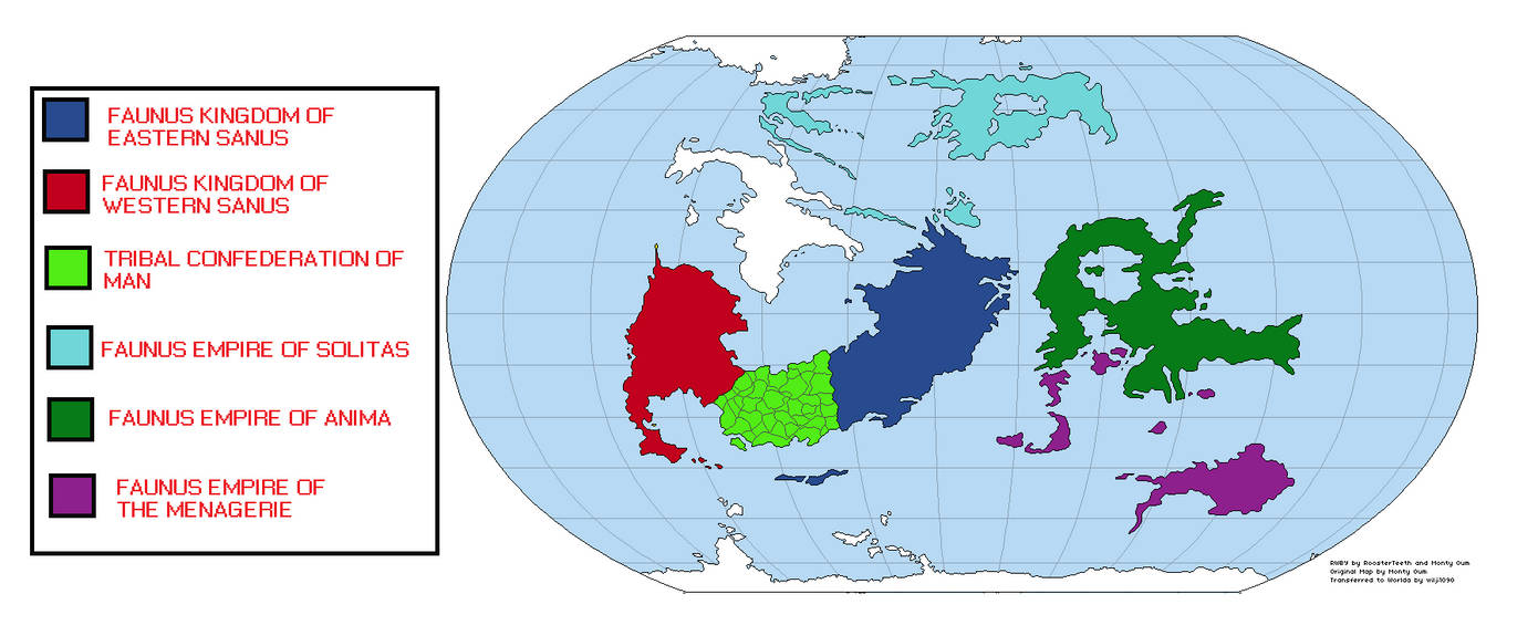 RWBY: A World of the Wilds- Map by gameBawesome on DeviantArt