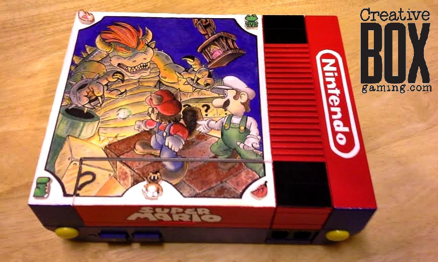 Super Mario Brothers Custom NES Console by CreativeBoxGaming on DeviantArt