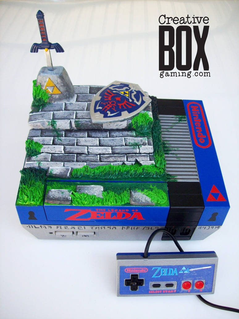 Legend of Zelda Custom NES by CreativeBoxGaming on DeviantArt