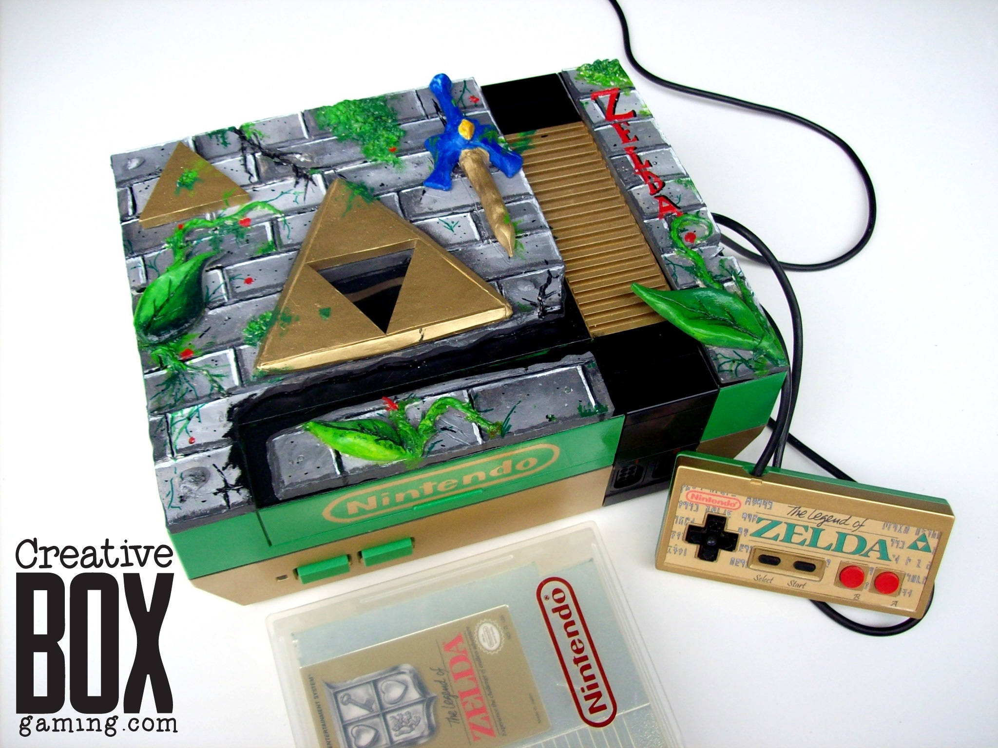 Legend of Zelda Triforce Custom NES