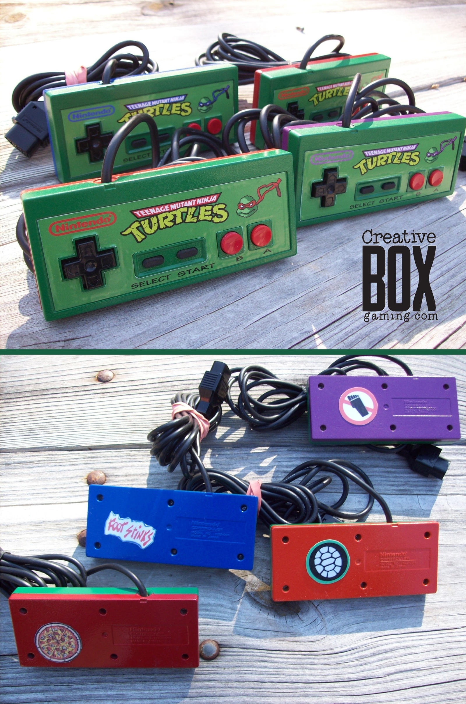 Tmnt Controller Ninja Turtles NES Controllers by CreativeBoxGaming on DeviantArt
