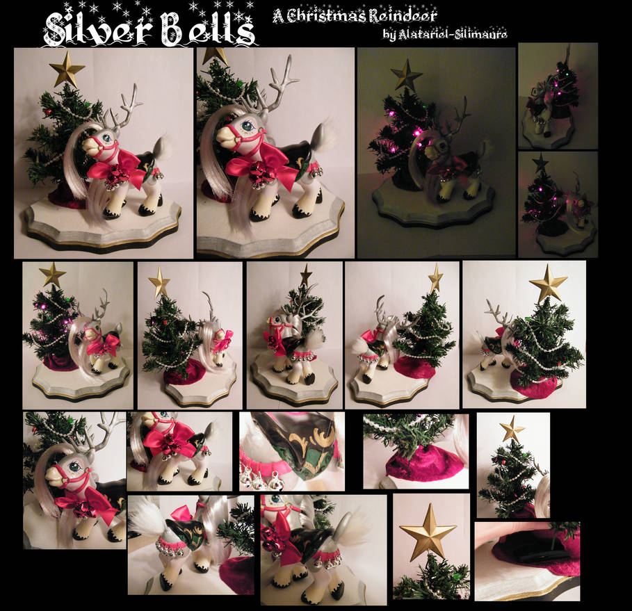 Silver Bells, A Christmas Reindeer by Alatariel-Silimaure