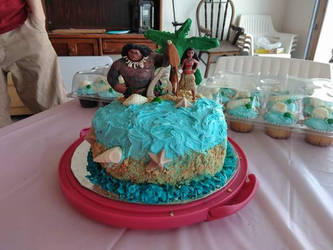 Moana cake