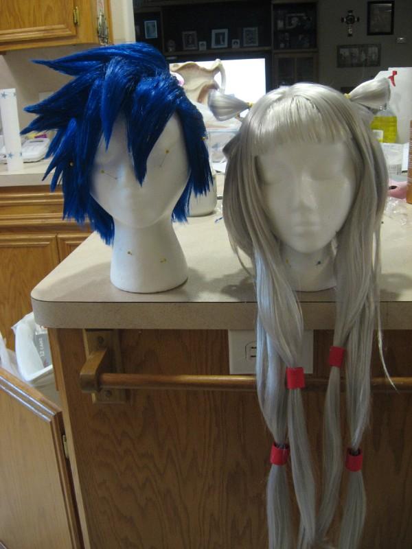 Kamina and Tianzi Wigs