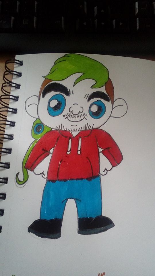 My Chibi Jacksepticeye Drawing