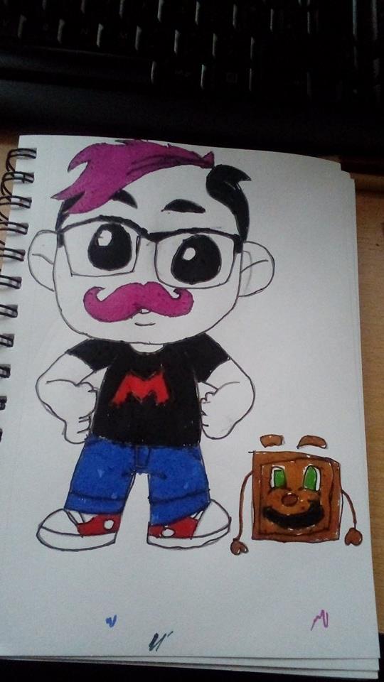 My Chibi MARKIPLIER WITH TINY BOX TIME