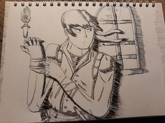 Richter Belmont inking