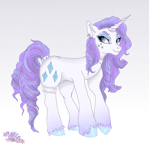 Monster Rarity Rarity doodle by Xxplasticmonsterx on DeviantArt