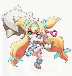 Platinum the trinity Chibi