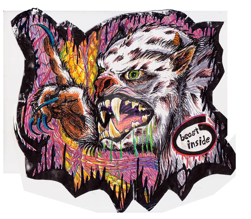 Beast inside - Tattoo Style by PitVanCalvinII on DeviantArt