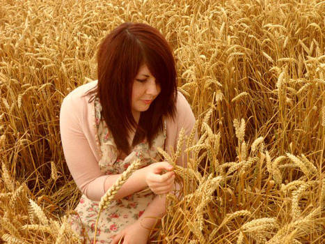 Vikki in a Field