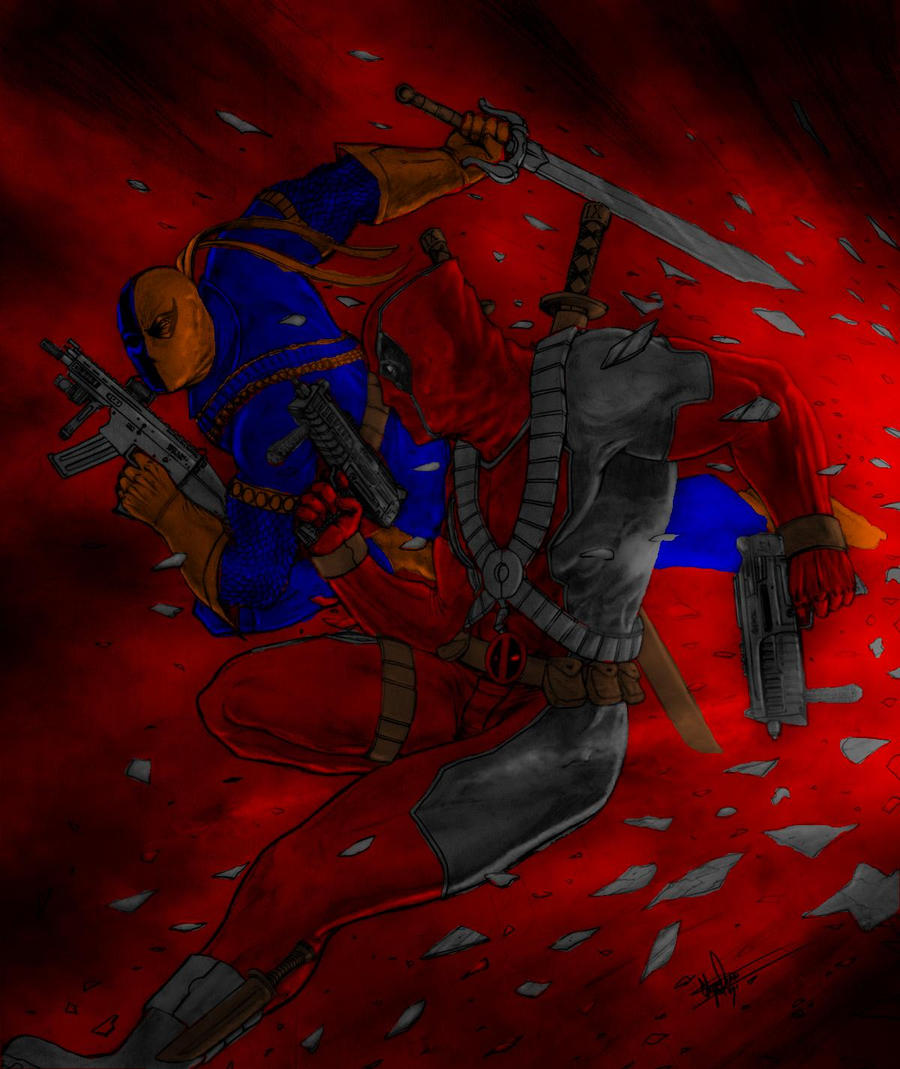 Deathstroke VS Deadpool