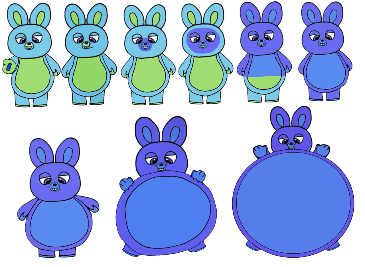 Baby Inflation Bunnys blueberry inflation toys story by Richardbecarra on DeviantArt