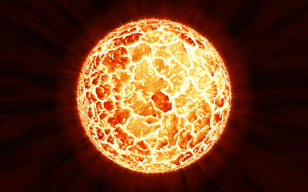 Exploding Sun by leventdivilioglu on DeviantArt