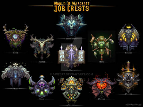 World Of Warcraft Job Crests