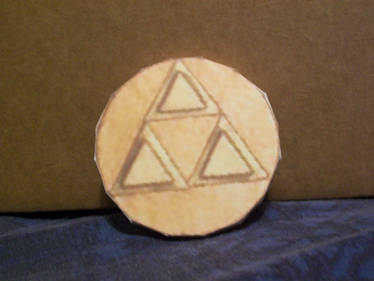 Triforce Medal Papercraft