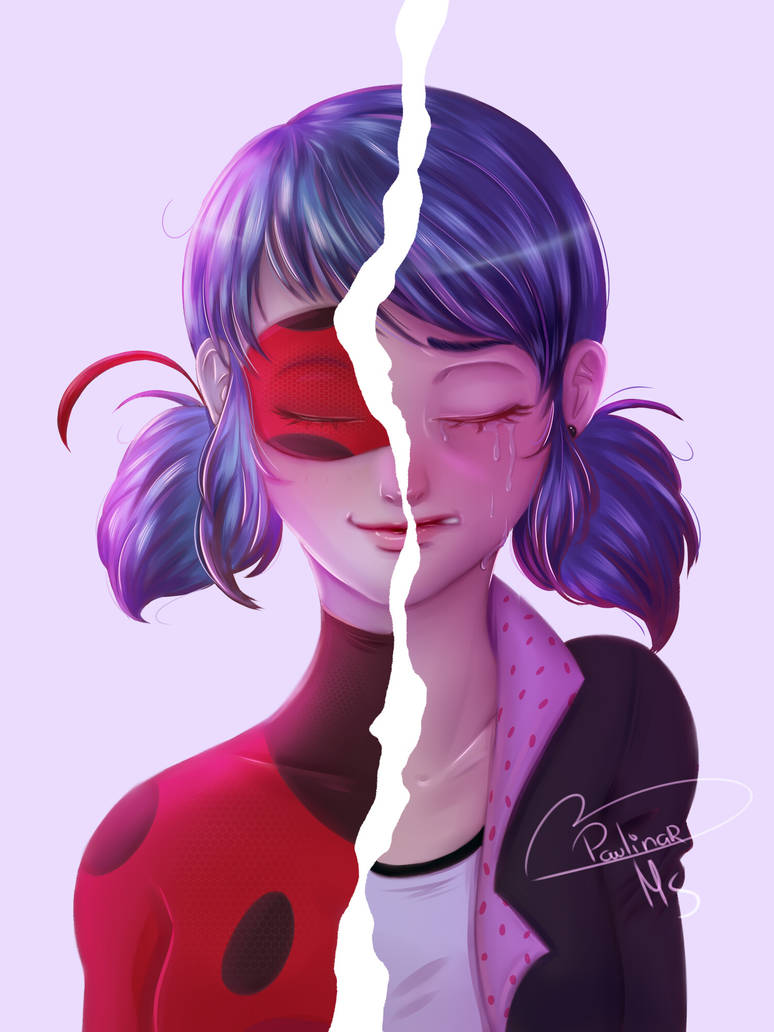 Marinette behind the mask...