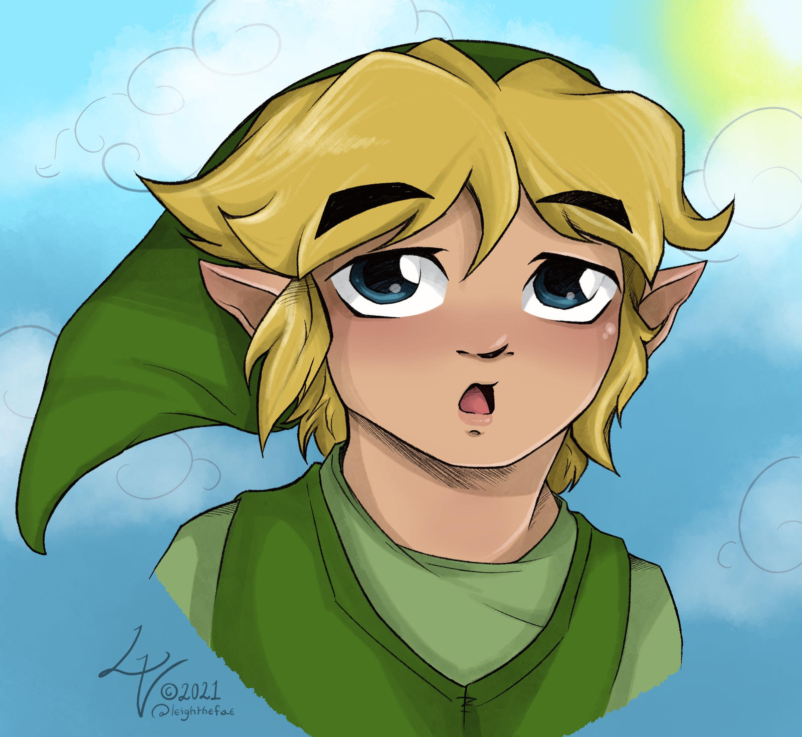 Wind Waker Link by LeightheFae on DeviantArt