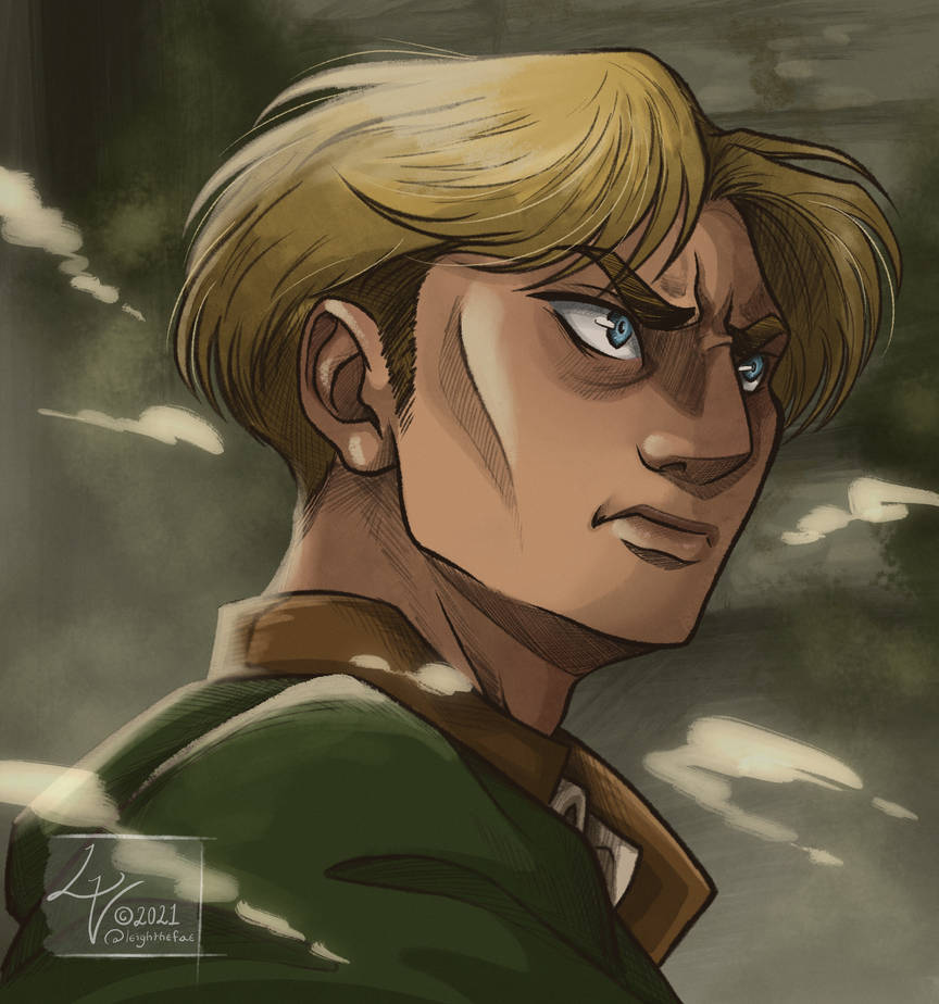 Commander Erwin by LeightheFae on DeviantArt