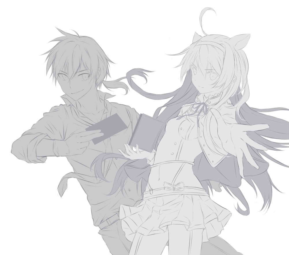 glenn and sistine rokudenashi WIP