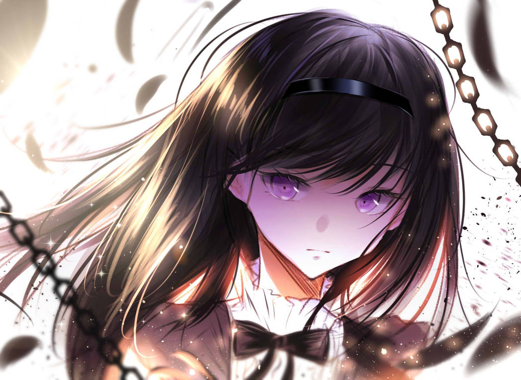 Homura Akemi |Madoka Magica by Fhilippe124 on DeviantArt