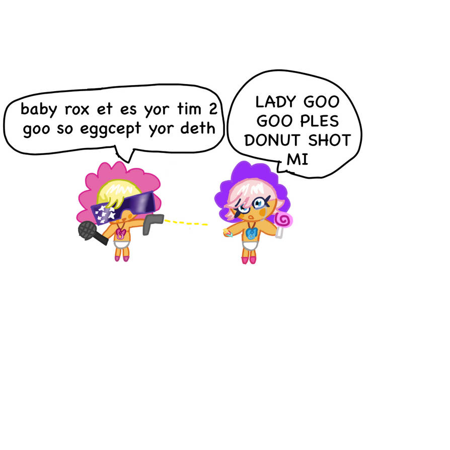 lady goo goo shoots baby rox by ummmurcrazy on DeviantArt