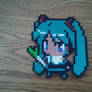 Hatsune Miku Perler