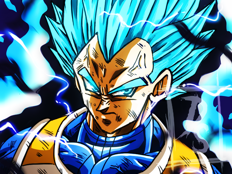 Gogeta Royal Blue (Blue Evolved) by NuggetsMcfly on DeviantArt