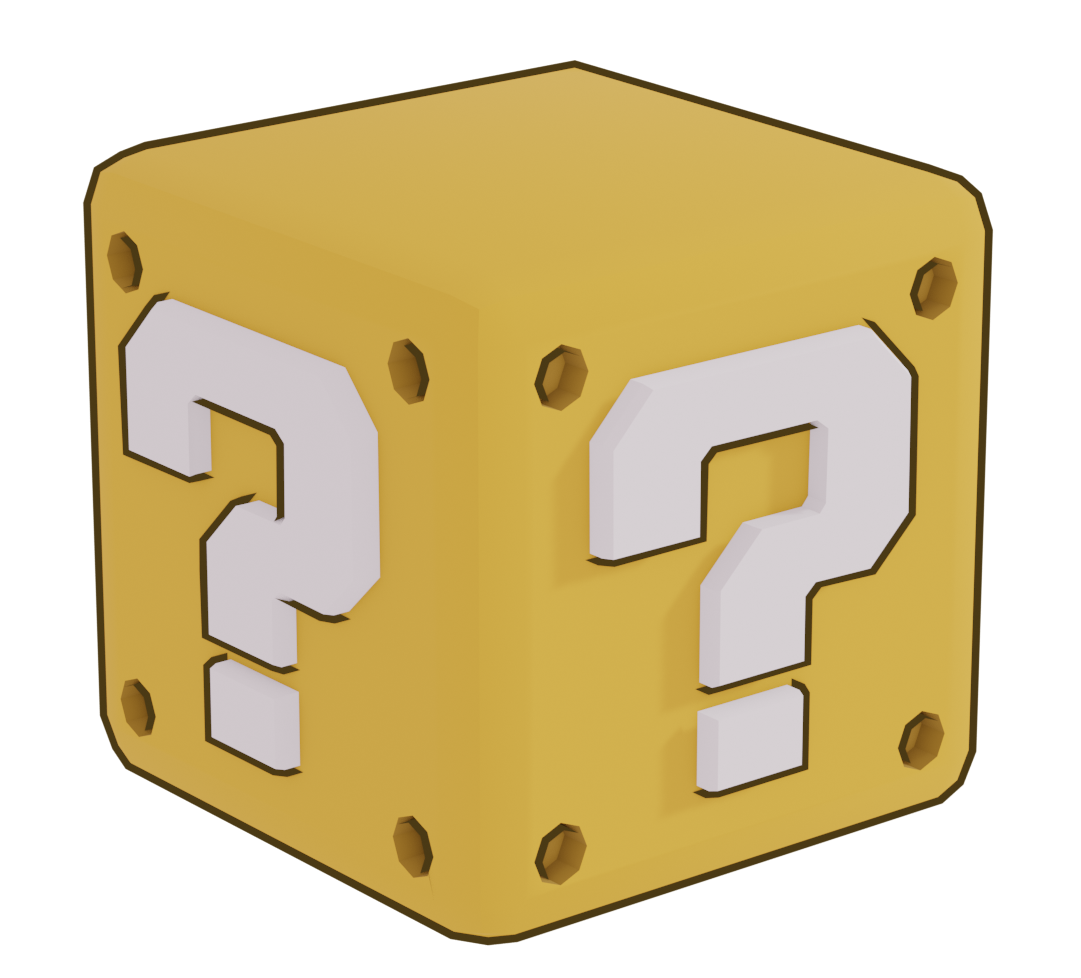 Mario Question Block by BeanieTi on DeviantArt