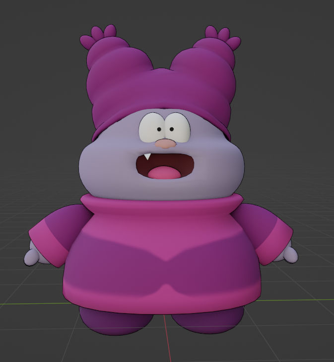 Chowder 3d File Chowder Model by BeanieTi on DeviantArt