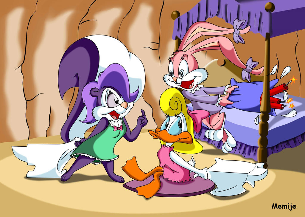 Pillow Fight by Memije