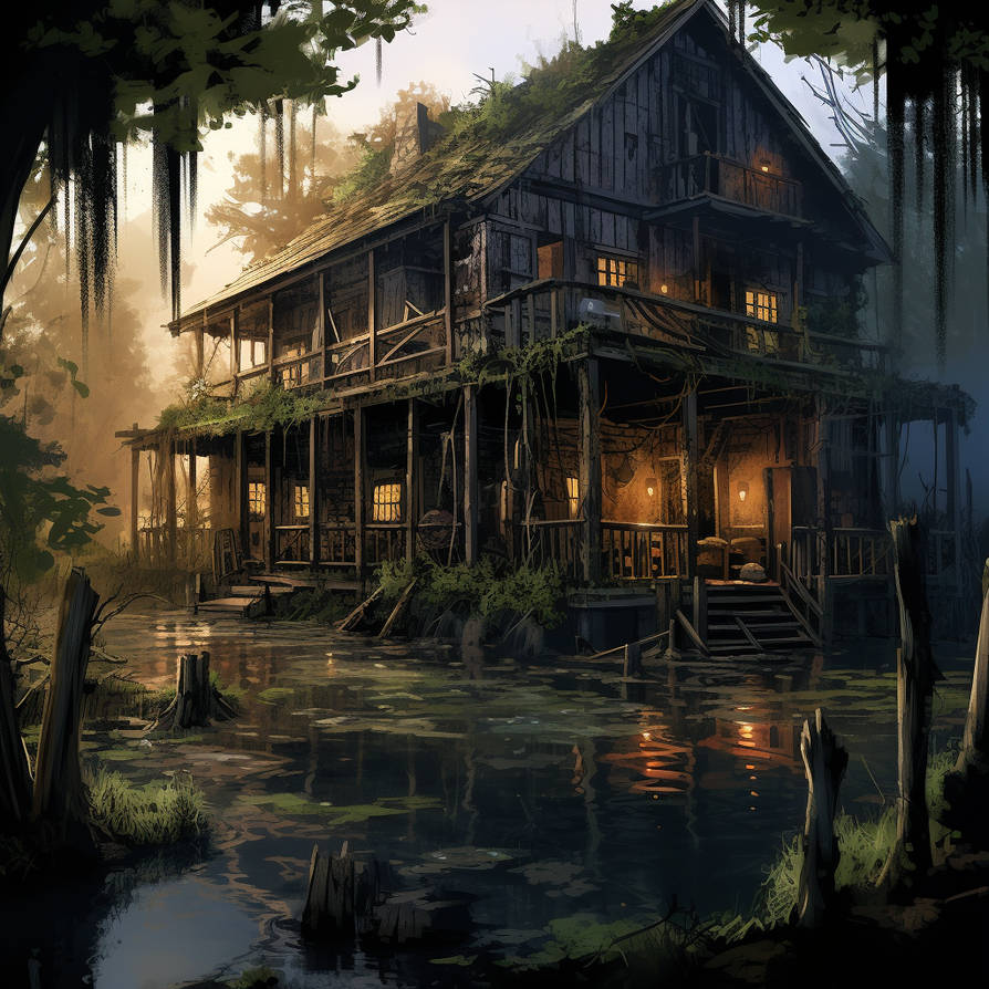 Run Down Inn Swamps Rest - Run Down Inn by Dracula123 on DeviantArt