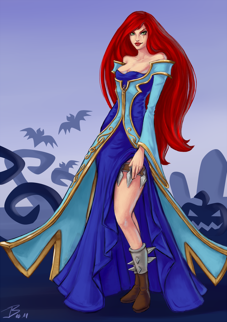 LoL: Katarina in Sona dress