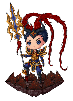 Warring Kingdoms Jarvan IV Chibi