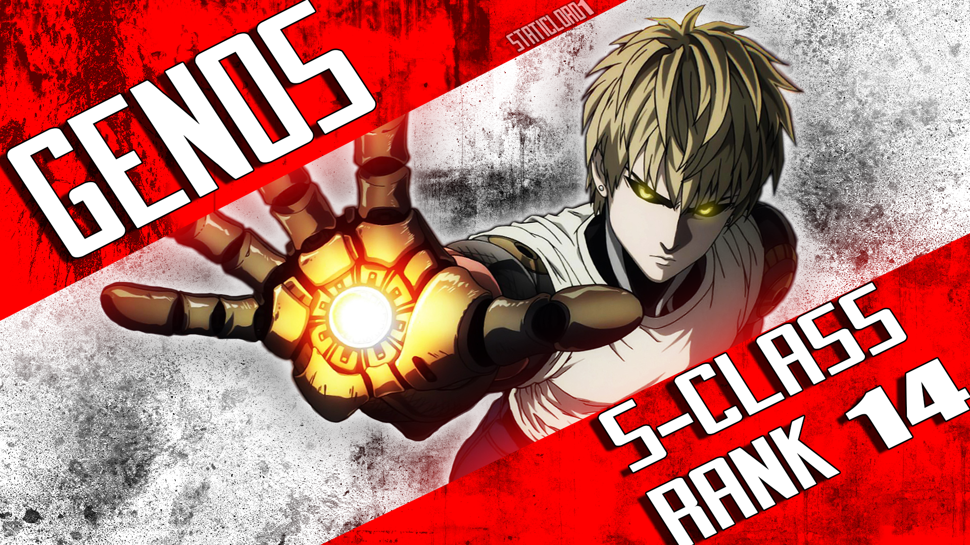 One Punch Man - Wallpaper 1920x1080 HD (Genos) by TheQueenOtaku on  DeviantArt