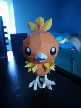 Papercraft - Torchic