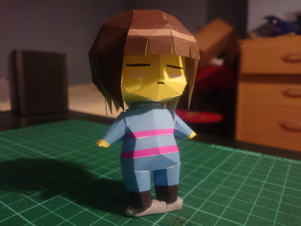 Papercraft Undertale Frisk by Th3angryman on DeviantArt